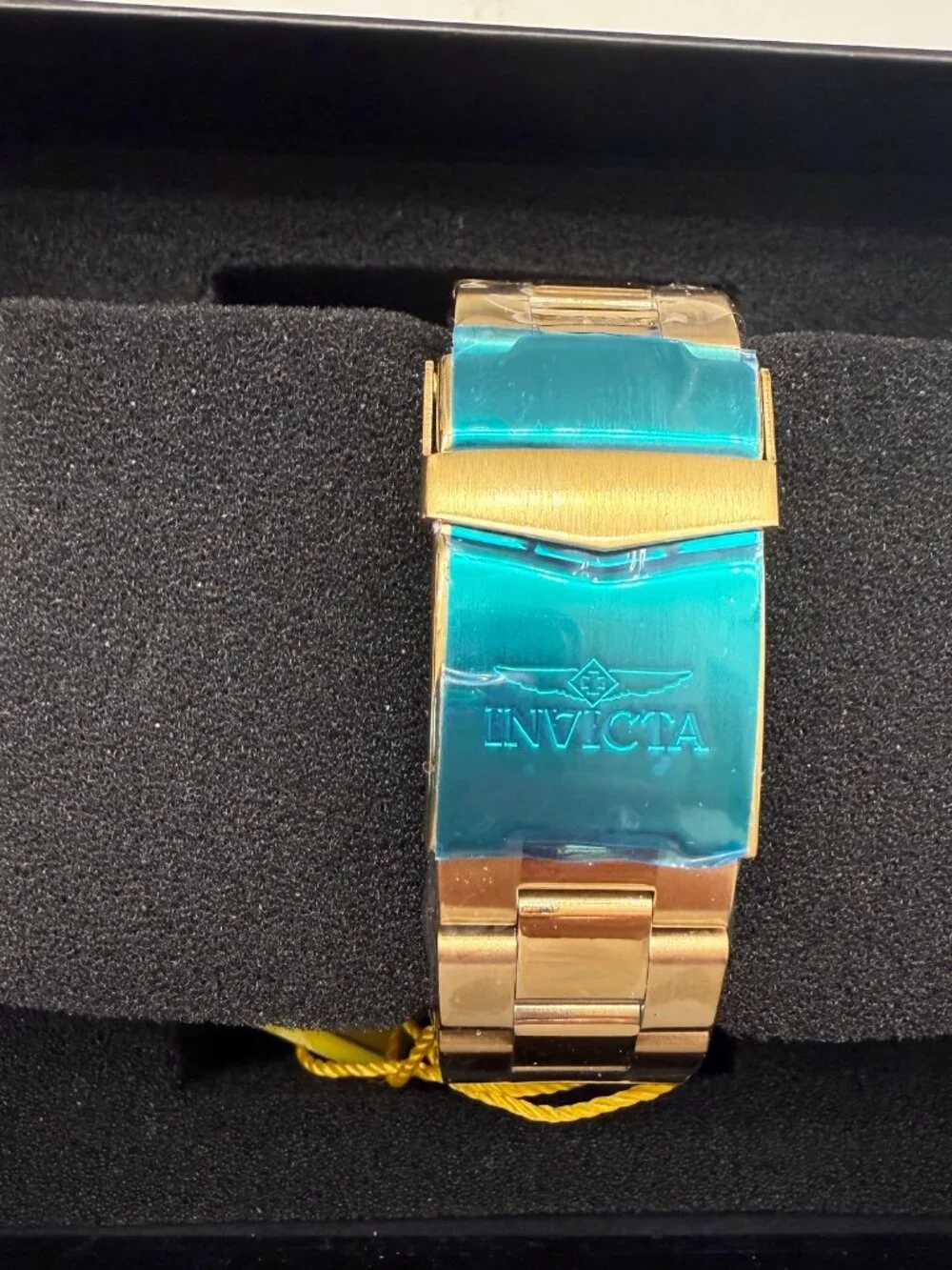 $249 Invicta Pro Diver Currentwave Mens Quartz 43mm Steel Gold Watch (30026) NIB